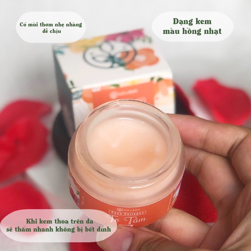 COMBO SERUM VÀ KEM NANO COLLAGEN TƠ TẰM CỎ LÀNH