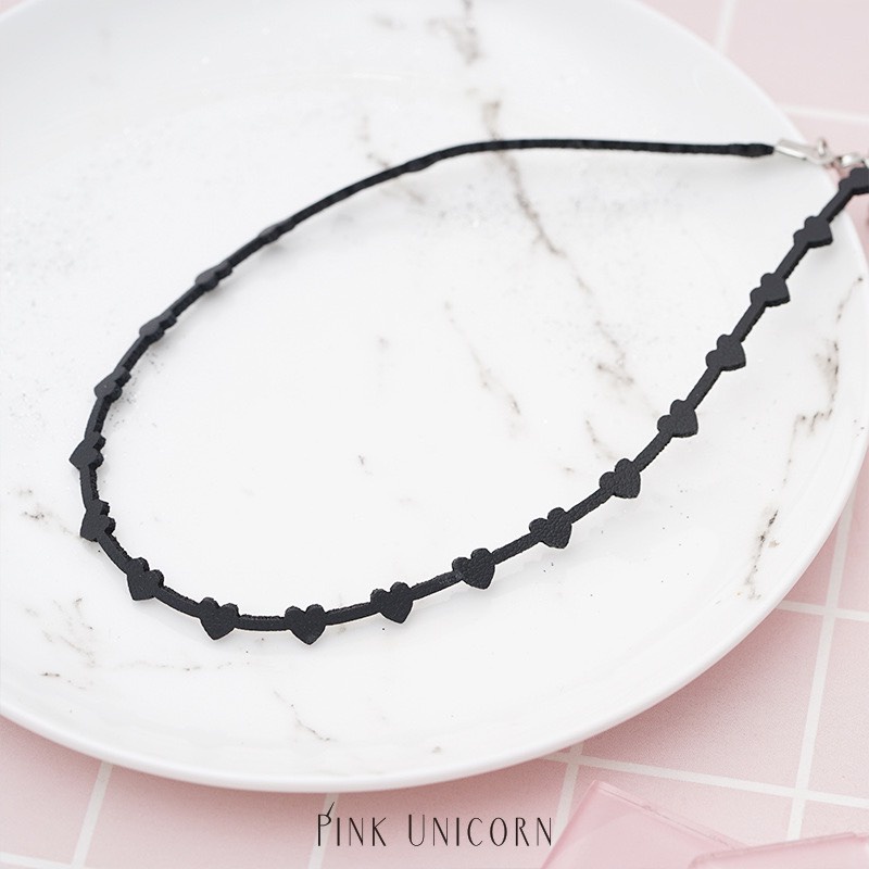 Vòng Cổ Choker Nhiều Mẫu Màu Đen Phong Cách Trẻ Trung