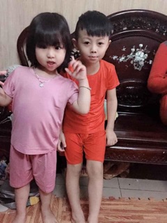 Sét 4 bộ minky mom dành cho bé trai và bé gái