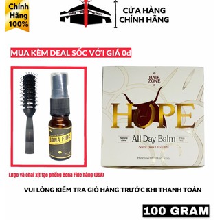 Sáp vuốt tóc All day balm Hope hair zone + tặng kèm lược bán nguyệt hoặc lược gấp