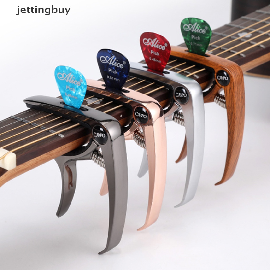Kẹp capo Jetting bằng kim loại cho đàn guitar/ điện/ cổ điển