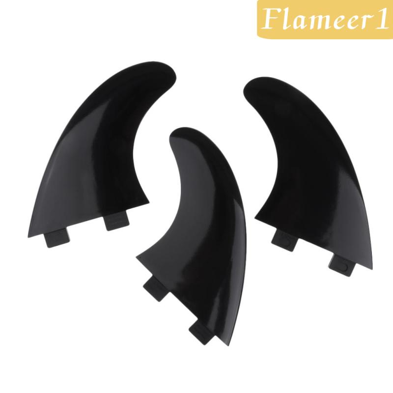 Set 1 / 3 Gậy Ba Chân Bằng Nylon Màu Đen Cho Ván Lướt Sóng