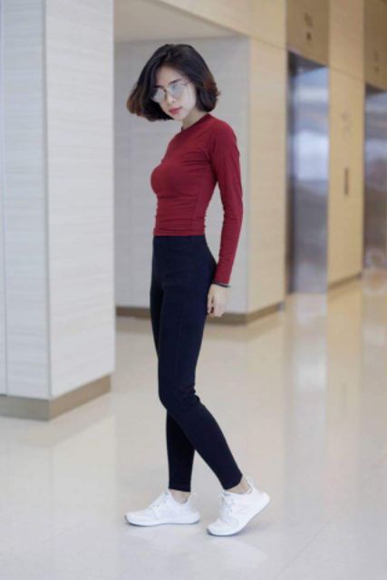 Quần Legging Trơn #AGE2X 2 Màu | BigBuy360 - bigbuy360.vn