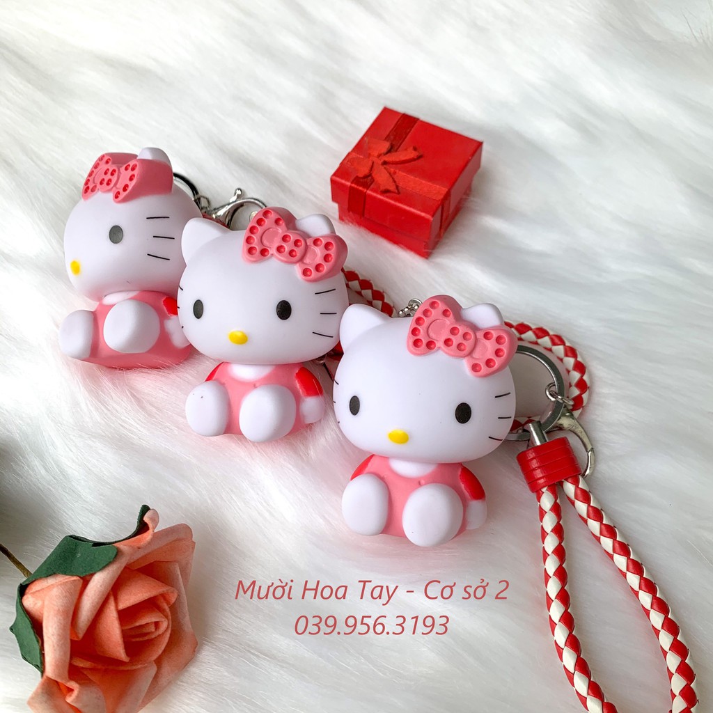 Móc khóa dễ thương hoạt hình mèo Hello Kitty đáng yêu MK03