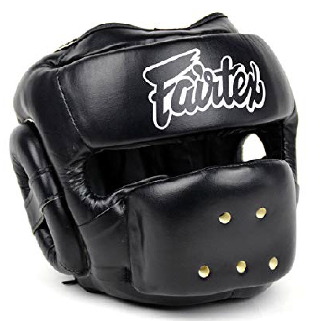 Nón boxing Fairtex HG14 Sparring - Black