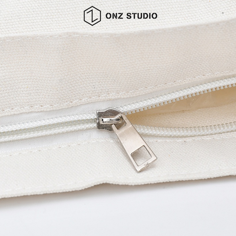 Túi tote ONZ STUDIO - Túi vải canvas đi học đi chơi đi khắp mọi nơi phong cách Hàn Quốc TT02