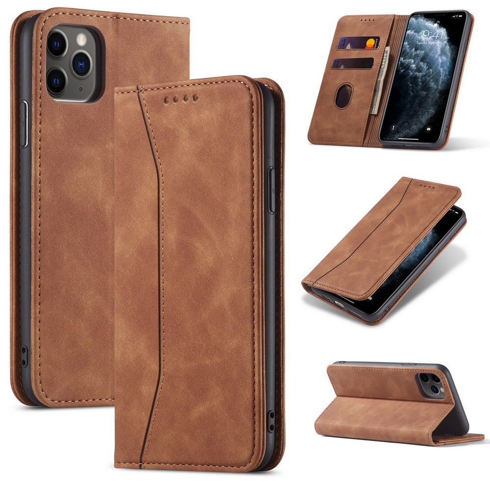 Bao da điện thoại iphone 11 11 pro 11 pro max 7plus 8 plus x xr xs max 12 12 pro 12 pro max kèm ví da thật mềm mịn
