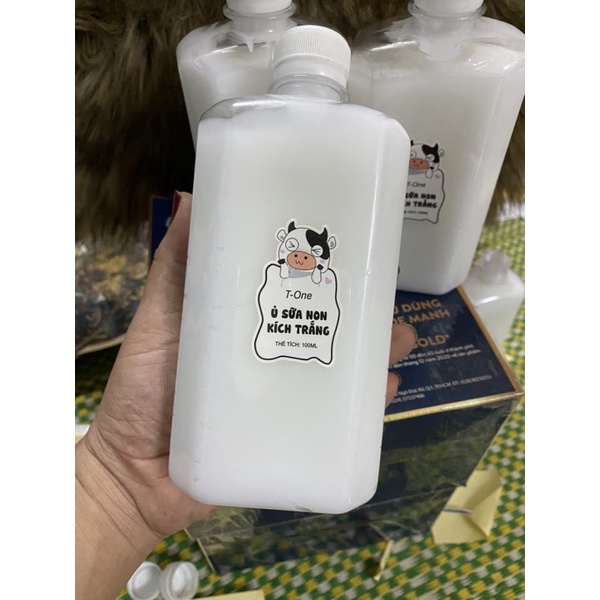 1000ml Ủ Dưỡng Trắng Sữa Non Chuẩn Xịn