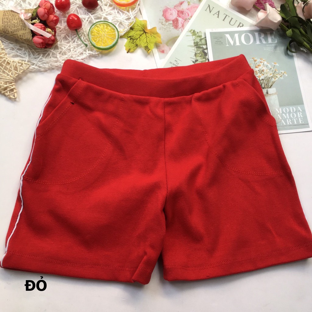 Quần đùi Quần Sọt Lưng Thun - Cho Nữ - từ 40kg-45kg - màu trơn - QG565 | BigBuy360 - bigbuy360.vn