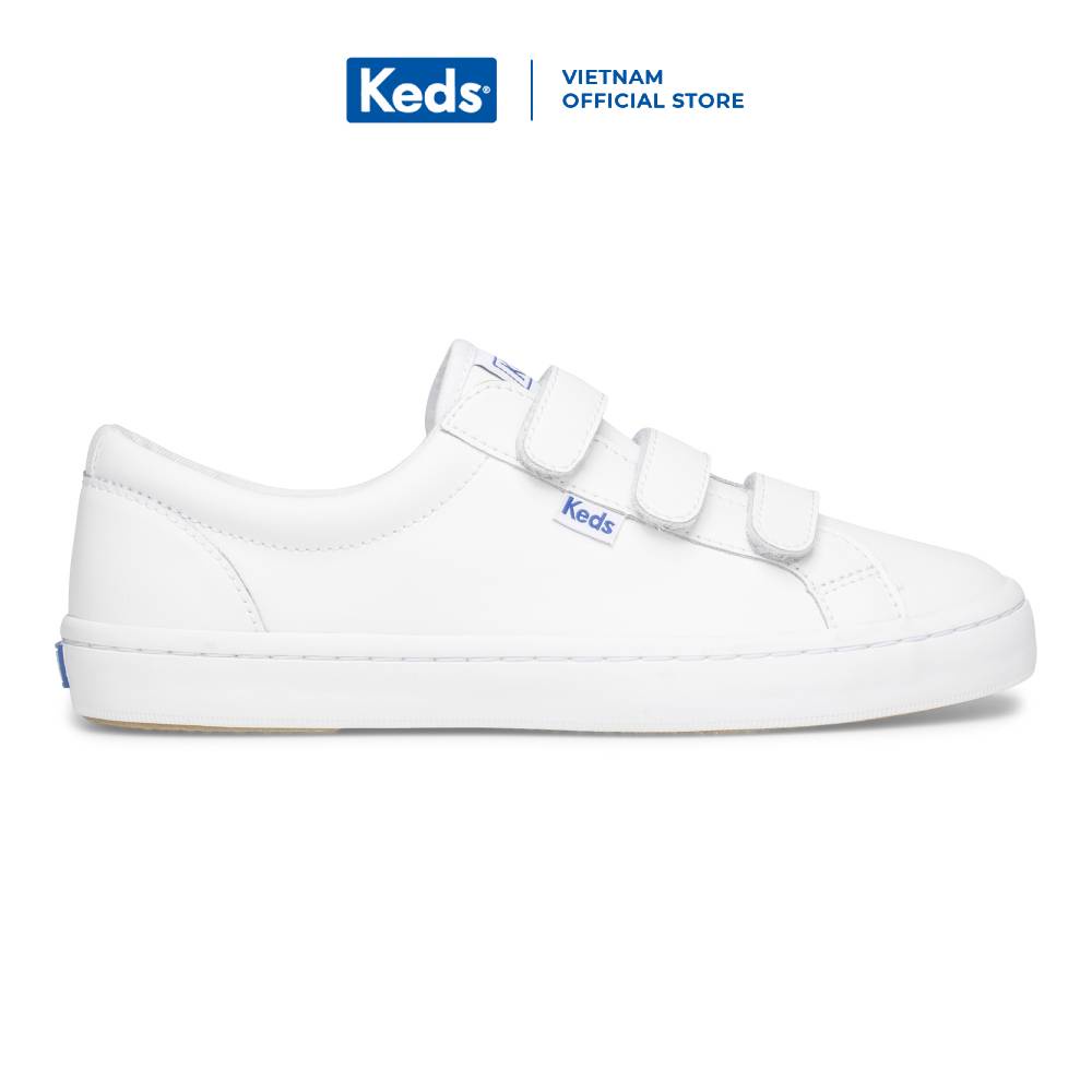 Giày Keds Nữ - Tiebreak Leather White - KD057616