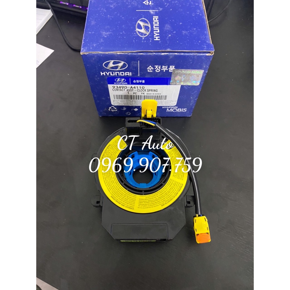 Cuộn còi , cáp còi Huyndai grand i10 bản đủ