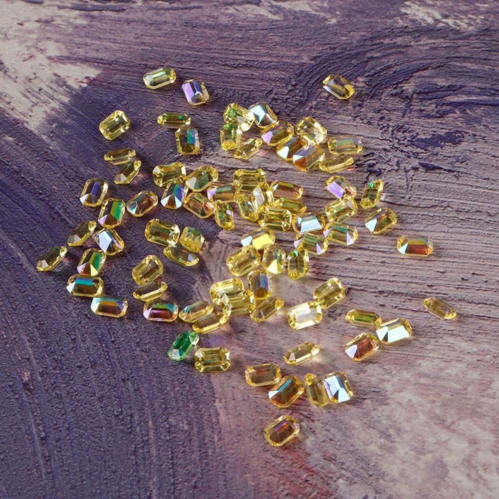 [Hàng mới về] Đá trang trí móng nghệ thuật nhiều màu sắc trong suốt lấp lánh đẹp mắt