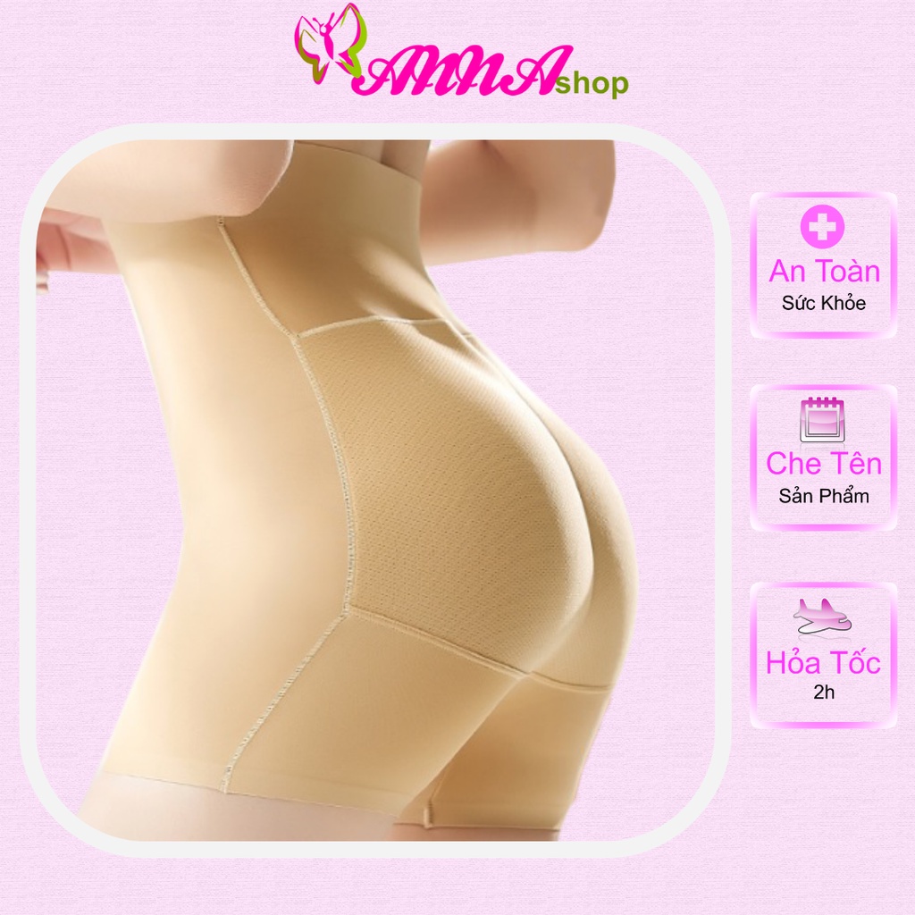 Quần độn mông, nâng mông, nịt bụng cao cấp, trẻ trung, thoải mái, thoát mát (MS 03069) Anna Shop