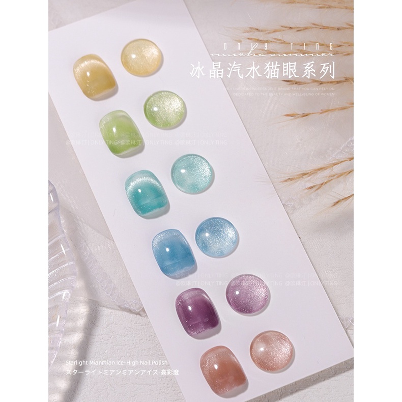 Sơn gel mắt mèo kim cương thạch Milan chính hãng 15ml