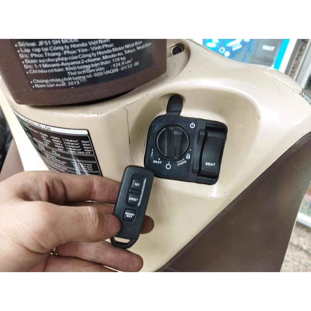 ⚡-50% RẺ VÔ ĐỊCH⚡Full Khoá Smartkey zin Honda cho xe Click-Vario 125-AB-Winner X-Vision-Lead-Sh mode-SH Việt-PCX-scoopy