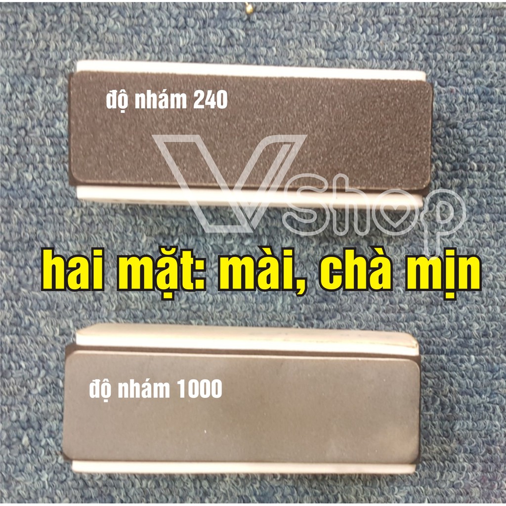 Bộ sản phẩm, 4 mếng mút xốp chuyên mài, chà nhám, đánh bóng