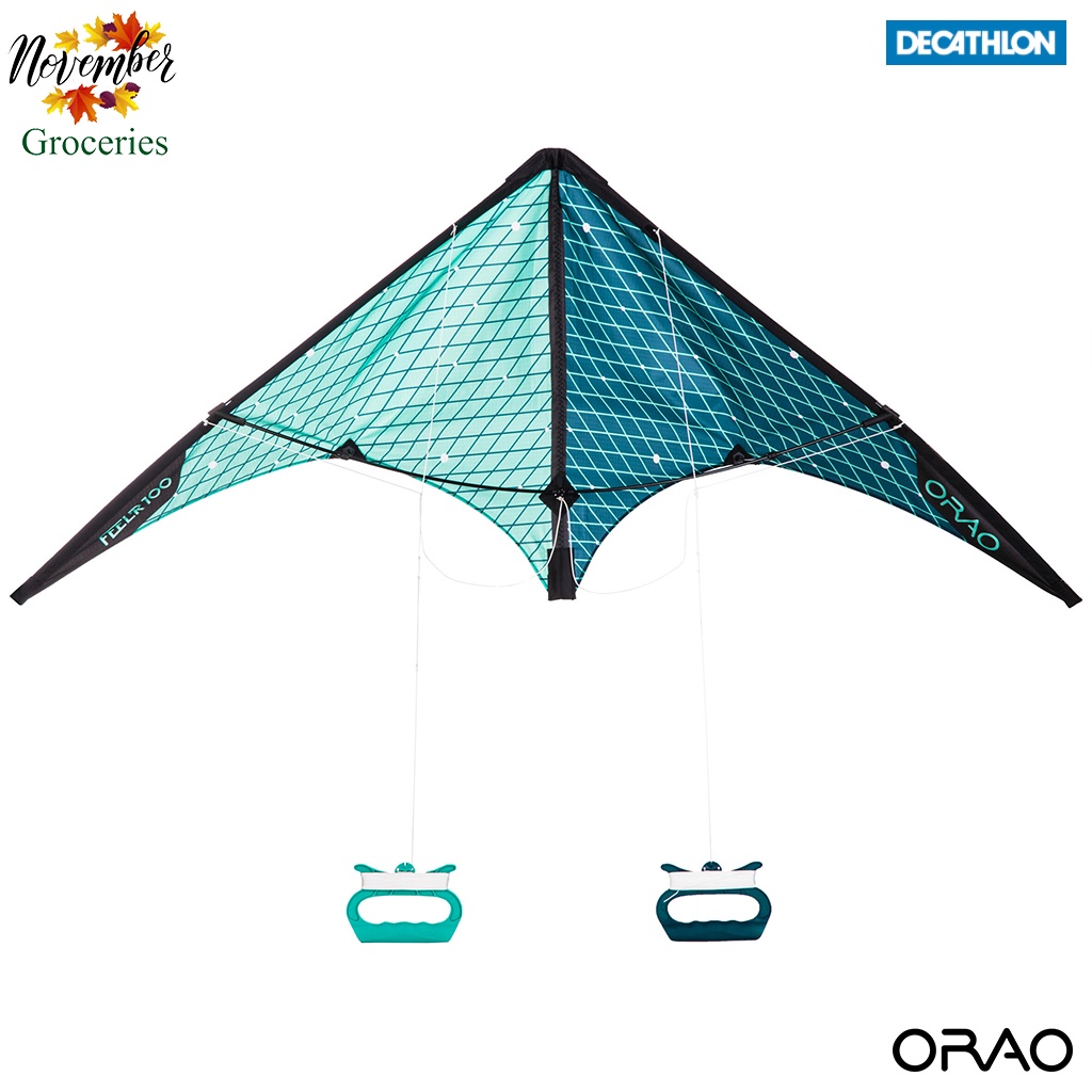 Decathlon Diều Hai Dây Feel’R 100 ARAO Thả Diều Mạo Hiểm, Mới Bắt Đầu Giúp Bạn Học Các Kỹ Thuật Thả Diều Tự Do Đầu Tiên
