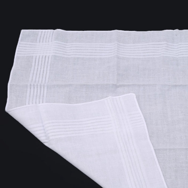 Set 12 Khăn Tay 100% Cotton Mềm Mại Cho Nam Nữ