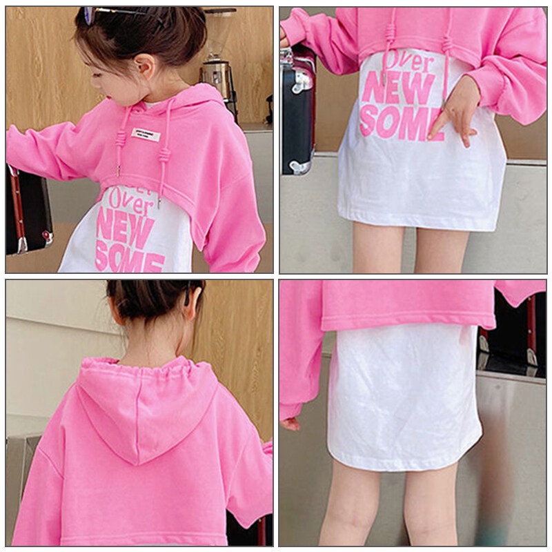 IQ Angel Đầm Thun Dài Tay Phong Cách Hàn Quốc Thời Trang Mới Cho Bé Gái giay nu