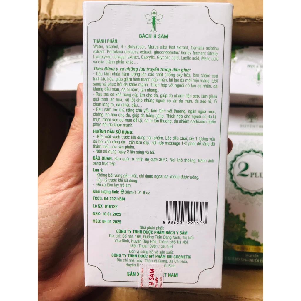 Bách Y Sâm 02 Plus 30ml - Chính Hãng