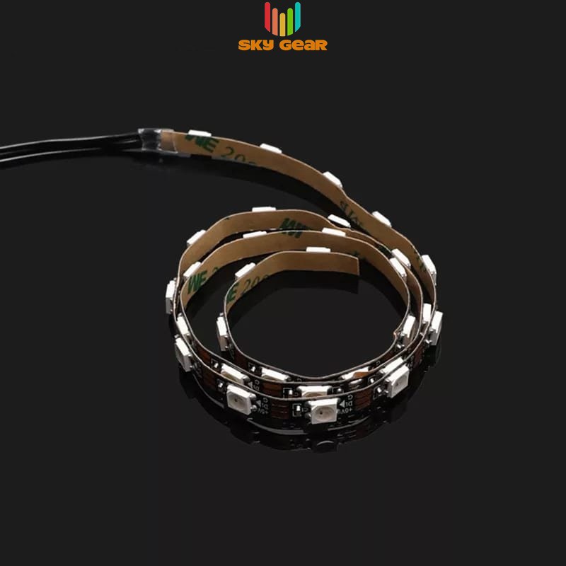 Dây Led 5v 3pin bản 5mm Sync Main,  Aura Sync, RGB Fusion, MSI Mystic Light, Asrock RGB