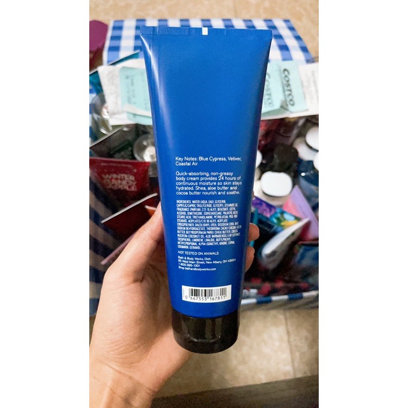 Kem Dưỡng Thể Toàn Thân Cho Nam Bath & Body Works Men's Collection Ultra Shea Body Cream (226g)