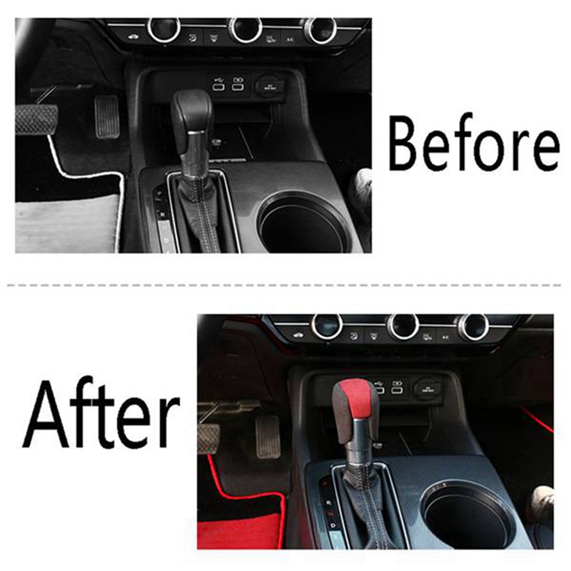 Miếng Dán Trang Trí Cần Gạt Số Cho Xe Hơi Honda HRV Accord Civic Vezel 2022