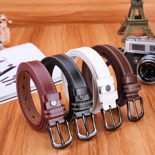 Thắt lưng da bản nhỏ thời trang cho nữ