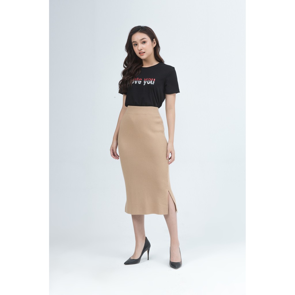 [Mã WABRM4  giảm 15% tối đa 50k đơn 150k] IVY moda Chân Váy len ôm body MS 30B7215 | BigBuy360 - bigbuy360.vn