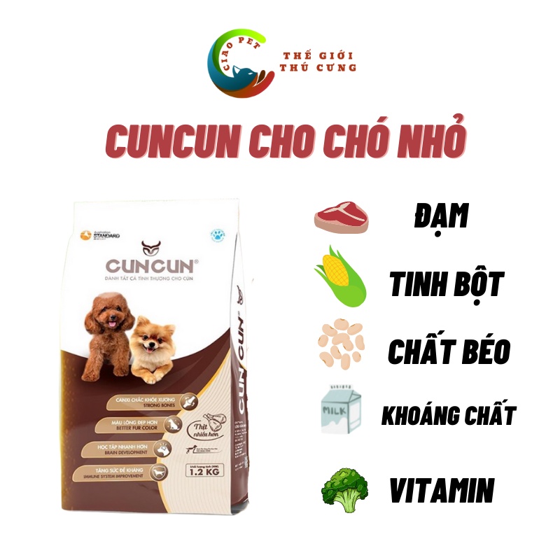 Thức ăn cho chó - mèo CUNCUN
