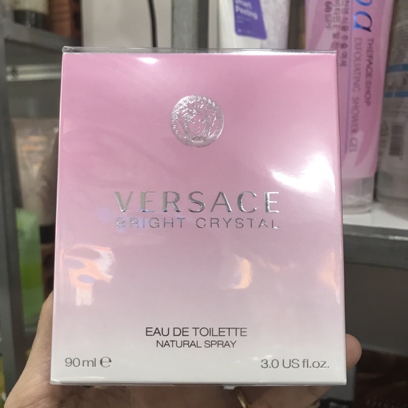 Nước Hoa Nữ Versace Bright Crystal Hồng EDT Fullseal 90ml