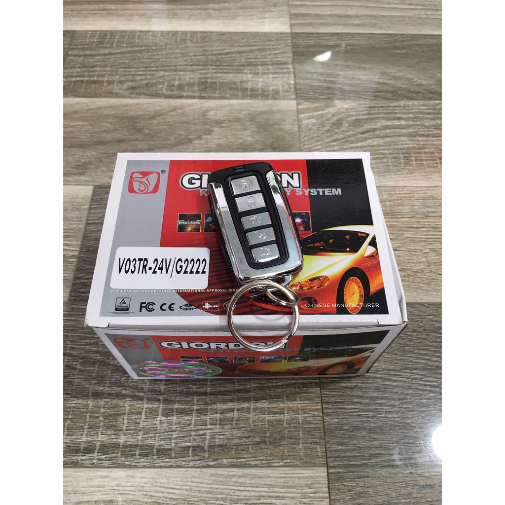 Sản phẩm gia đình làm: Khiển cửa (khoá / đóng mở cửa) ô tô G2222 24V Giơ-đờn