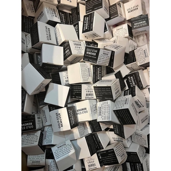 Sáp tháo mi Gold Star chính hãng Hàn Quốc