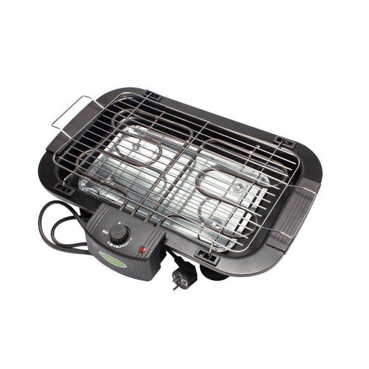 Bếp nướng vỉ không khói công suất 2000W thiêt kế hạn chế khói khi ăn đồ nướng BBQ, cấu tạo nhỏ gọn