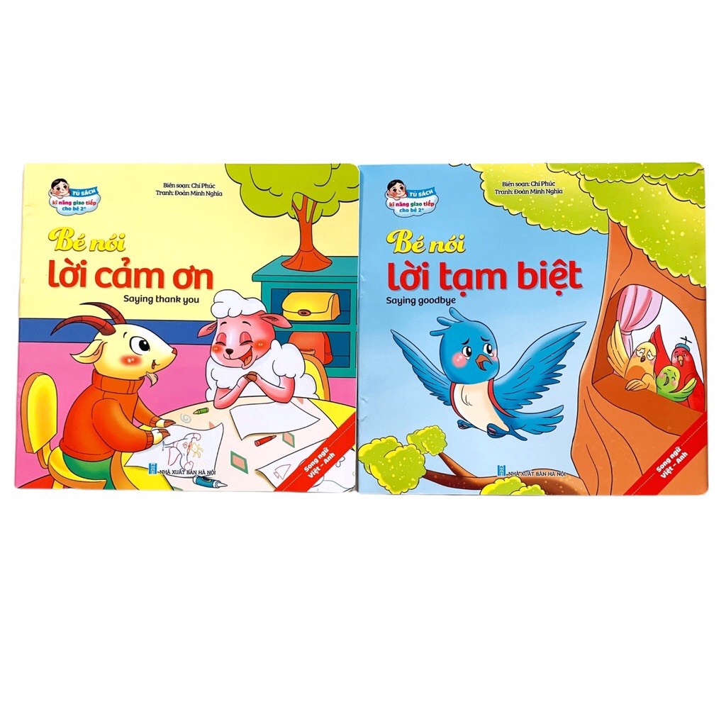 Sách - Truyện tranh kỹ năng giao tiếp ứng xử cho bé 2+ (có file âm thanh) -Trọn bộ 10 cuốn