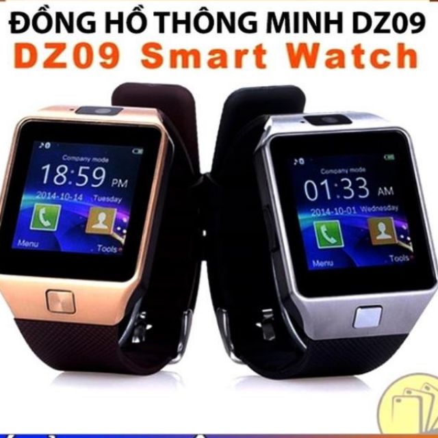 ĐIỆN THOẠI ĐỒNG HỒ THÔNG MINH DZ09 cao cấp