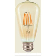 Bóng đèn LED Edison ST64 ánh sáng vàng dùng được (dimmer led) 4W