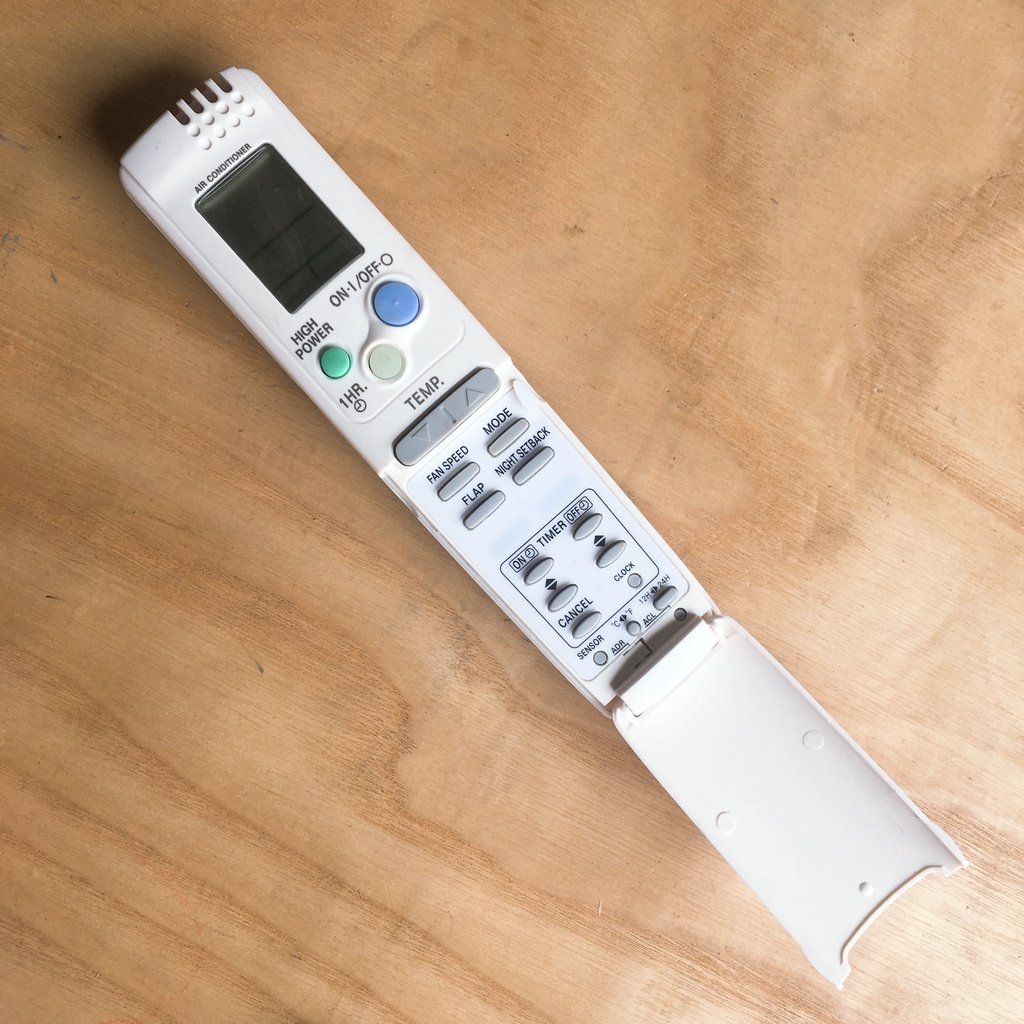 Remote máy lạnh Sanyo bánh mì [TẶNG KÈM PIN] Khiển remote điều hoà máy lạnh Sanyo