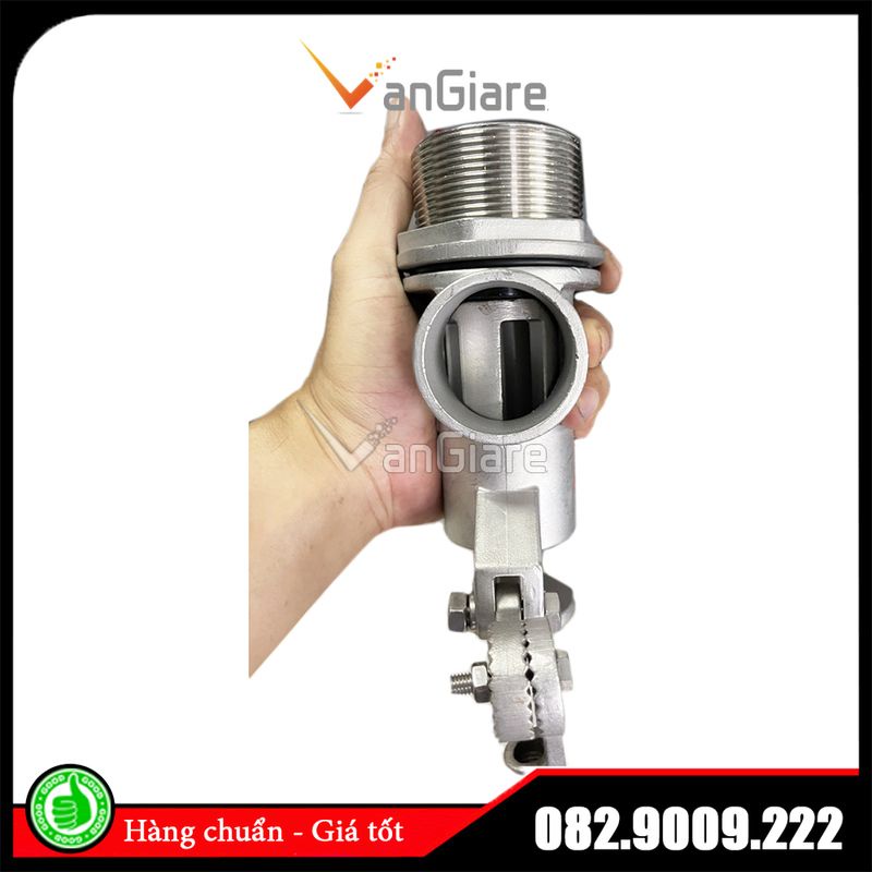 Van phao cơ inox 304 phi 76 90 114 - van phao chống tràn nước