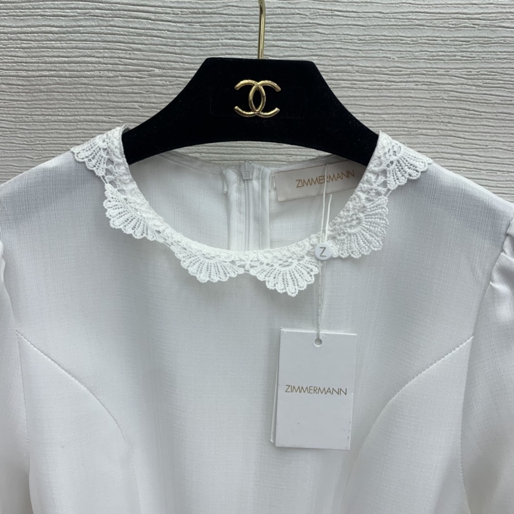 Váy nữ dáng xòe Zimmermann chất liệu cao cấp mang phong cách dịu dàng, tiểu thư