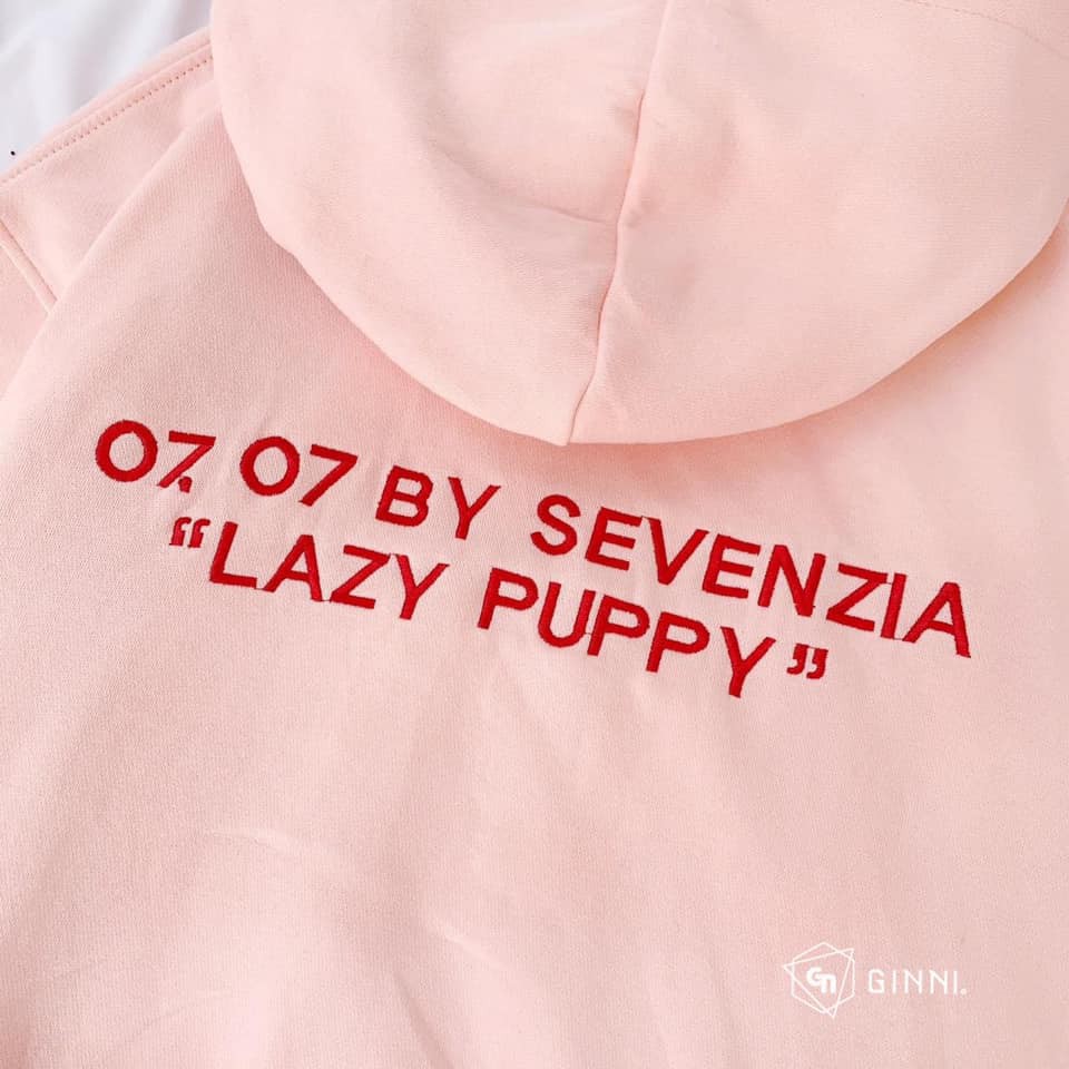 ÁO KHOÁC NỈ ZIP PUPPY 77 [CÓ SIZE - HỒNG CAM] - GINNI | BigBuy360 - bigbuy360.vn