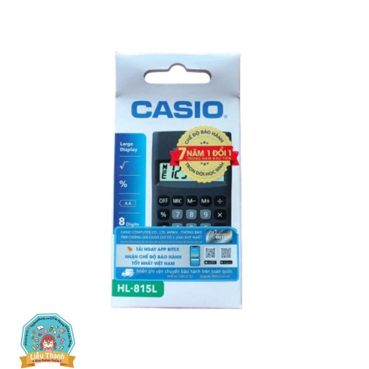 Máy tính Casio cầm tay HL815L