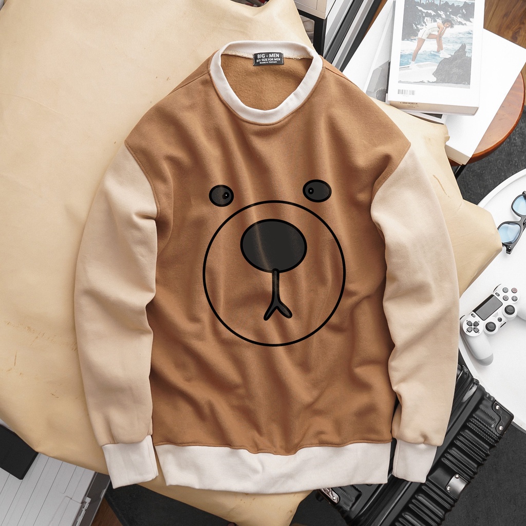 Bigsize - Áo sweater big size 85-130kg in hình dễ thương