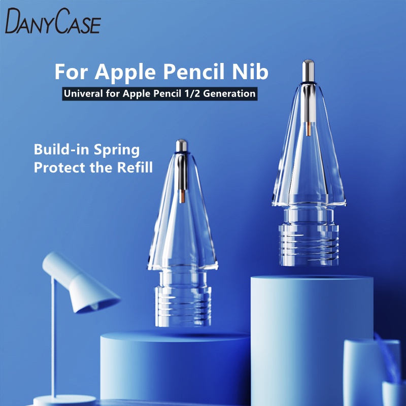 Ngòi bút thay thế Apple Pencil 1/2 bản kim loại cao cấp dùng cho Paperlike A221