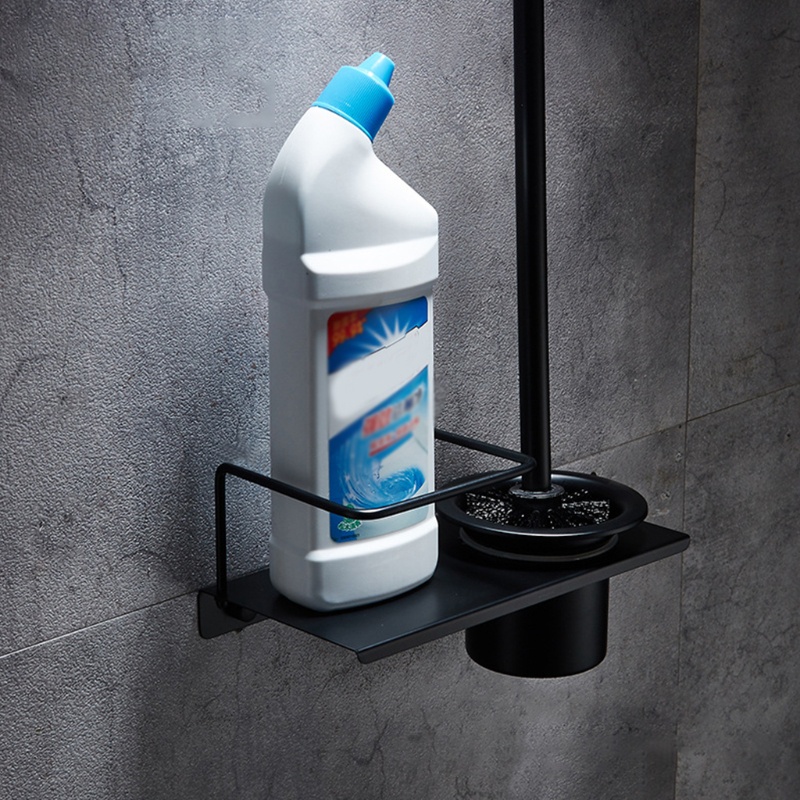 Nev Bàn Chải Vệ Sinh Toilet Tay Cầm Dài Không Cần Khoan Tường Không Cần Khoan