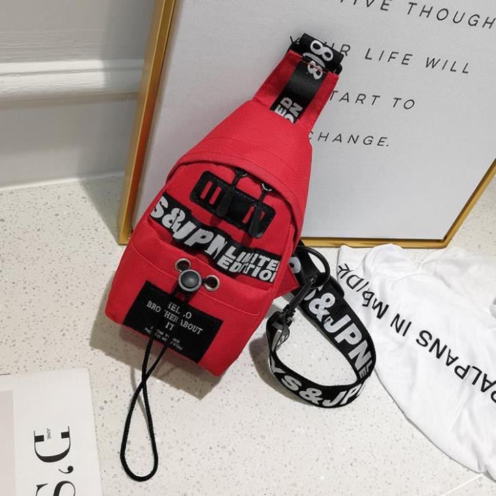 [Video thật] Túi bao tử đeo chéo cá tính, chất dày dặn chắc chắn TX01 | BigBuy360 - bigbuy360.vn