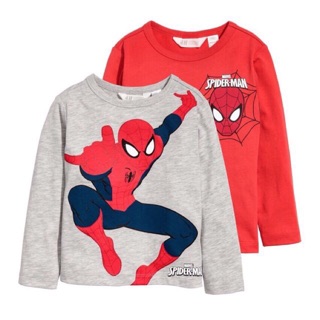 Áo dài tay HM spiderman