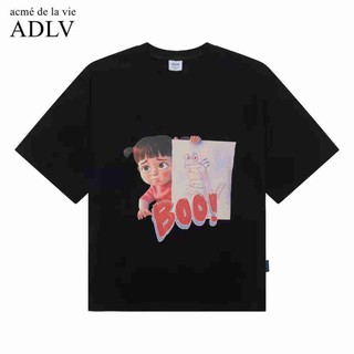 ADLV Men's and Women's Fashion All-match Comfortable Short-sleeved T-shirt