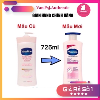 Kem dưỡng thể trắng da vaseline 725ml