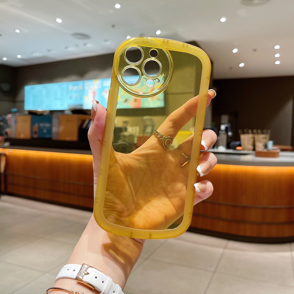 Ốp Điện Thoại Họa Tiết Đôi Mắt To Dễ Thương Chống Rơi Cho iPhone6 7 8 11 X XR XS MAX